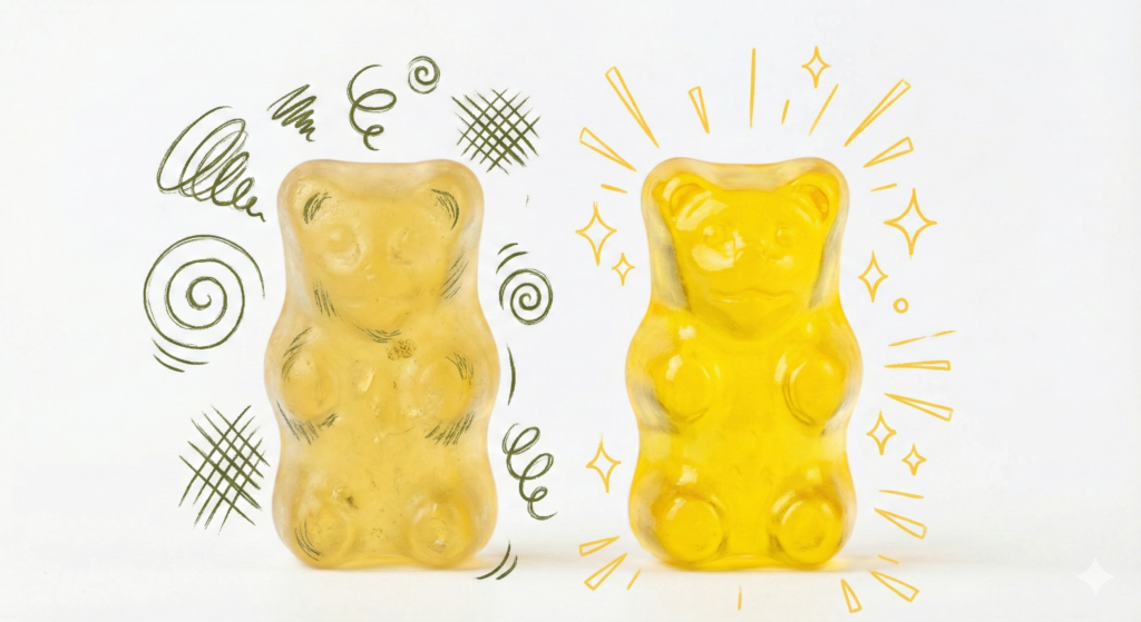 حل مشکل کدر شدن پاستیل با اسید سیتریک