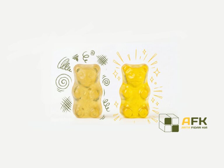 حل مشکل کدر شدن پاستیل با اسید سیتریک